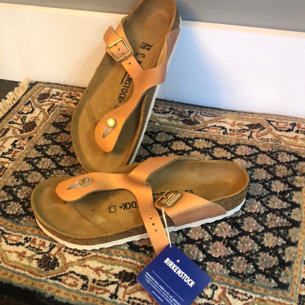 Copper Colored Birkenstock’s